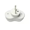 Microconnect MC-PLUGOOEU1+2FRW interruttore per presa Type EU