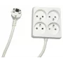 Microconnect MC-PSSQUARE040150FRW prolunga elettrica 1,5 m 4 prese AC per interni bianco
