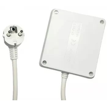 Microconnect MC-PSSQUARE040150FRW prolunga elettrica 1,5 m 4 prese AC per interni bianco