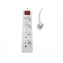 Microconnect MC-PSOO040500FRW ciabatta — 4 prese con interruttori on/off individuali