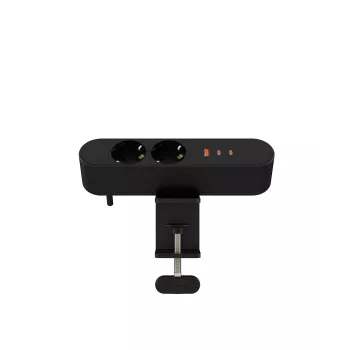MicroConnect MC-MDPS-EU2-67W ciabatta da scrivania — 2 prese, 67 W di potenza totale