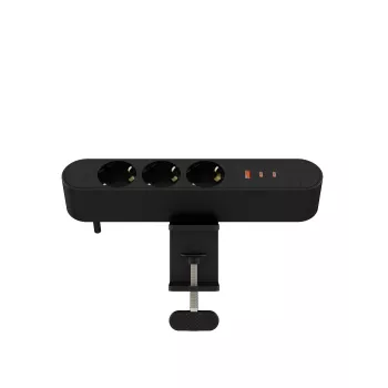 MicroConnect MC-MDPS-EU3-67W ciabatta da scrivania — 3 prese, 67 W di potenza totale