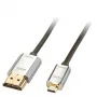 Cavo HDMI 2.0 A/D Active High Speed slim CROMO Lindy 3 m con Ethernet e supporto 4K