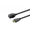Insert Keystone connettore femmina HDMI VivoLink PROKEYHDMIFM1B nero — connettore femmina HDMI per placca a muro Keystone