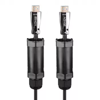 Cavo HDMI Lindy 38527 10 m HDMI Type-A maschio–maschio HDMI 2.1 48 Gbit/s contatti placcati oro nero