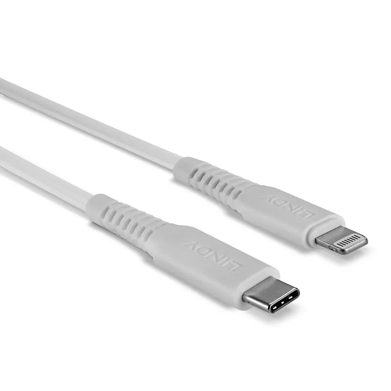 Cavo Lindy USB Type-C a Lightning 3 m bianco