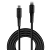 Cavo di ricarica e sincronizzazione Lindy USB Type-C a Lightning rinforzato 1 m