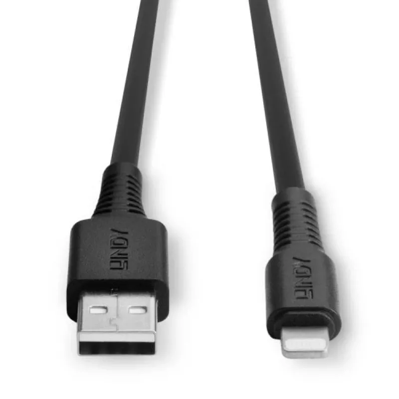 Cavo Lindy USB a Lightning 1 m, nero