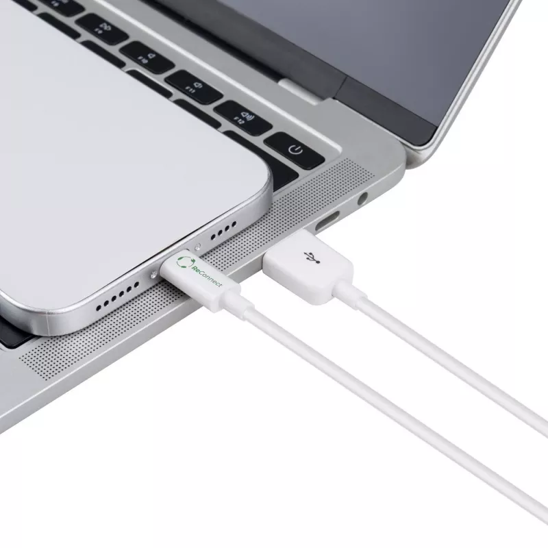 Cavo Lightning MicroConnect ECO-LIGHTNING1 1 m bianco USB-A
