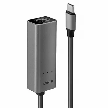Adattatore Ethernet Lindy USB 3.2 Type-C 2.5G 43314