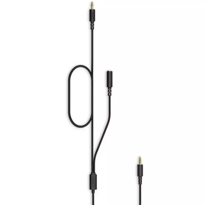 Cavo audio NZXT ST-ACCC1-WW 2 m 2x3,5 mm TRRS nero