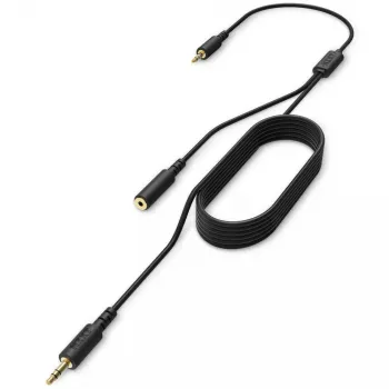 Cavo audio NZXT ST-ACCC1-WW 2 m 2x3,5 mm TRRS nero