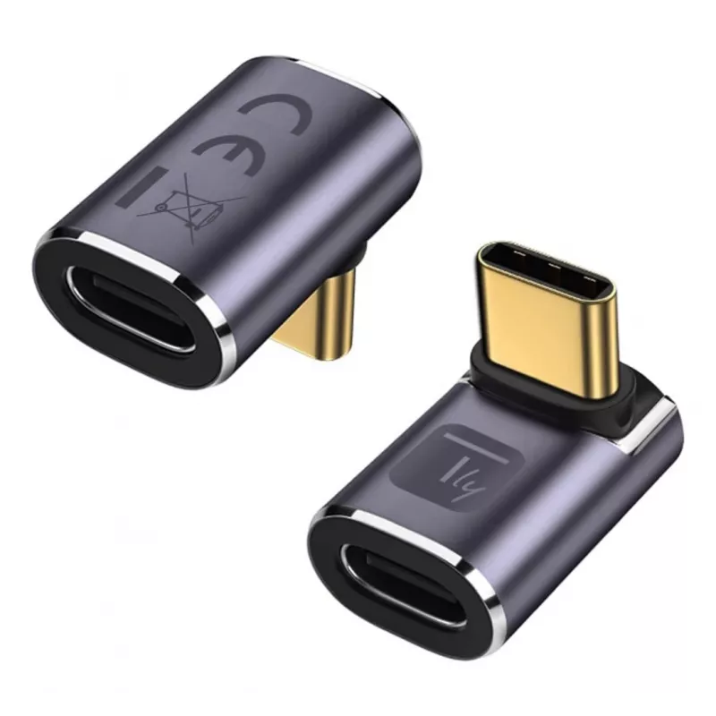 Adattatore USB-C TECHLY IADAP-USB4C-40G – USB-C a USB4, trasferimento dati 40 Gbit/s