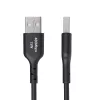 Cavo di ricarica StarTech.com USB-A a USB-C 30 cm, ricarica e sincronizzazione, 3A, USB 2.0, guaina TPE – cavo di ricarica USB nero