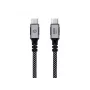 Cavo USB-C a USB-C CONCEPTRONIC ETTA07B20 — USB 3.2 Gen 2x2, 2 m, 20 Gbps, PD 3.0 100W (20V 5A), 4K@60Hz, E-mark