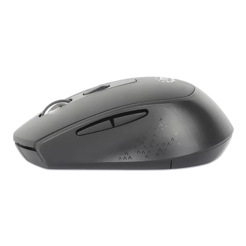 Manhattan MW6200 mouse wireless, ricevitore nano USB-A, nero