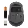 Manhattan MW6200 mouse wireless, ricevitore nano USB-A, nero