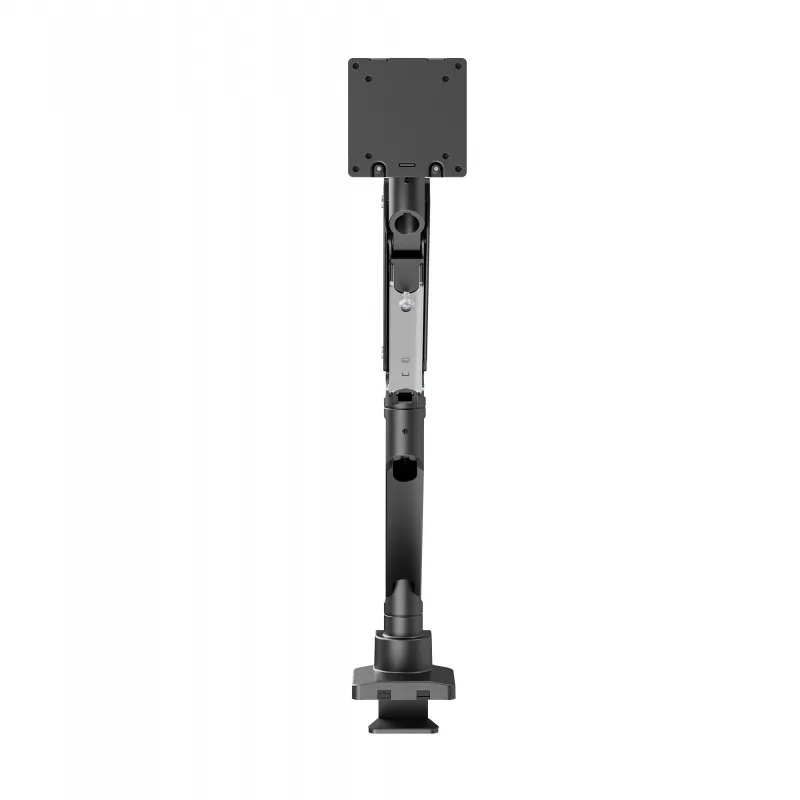 Manhattan Supporto da scrivania per 1 monitor da 17-57 pollici, 27 kg, con porte USB