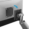 Manhattan Supporto da scrivania per 1 monitor da 17-57 pollici, 27 kg, con porte USB