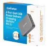 Manhattan 102667 stazione di ricarica GaN USB Power Delivery a 4 porte, 240 W