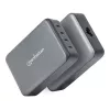 Manhattan 102667 stazione di ricarica GaN USB Power Delivery a 4 porte, 240 W
