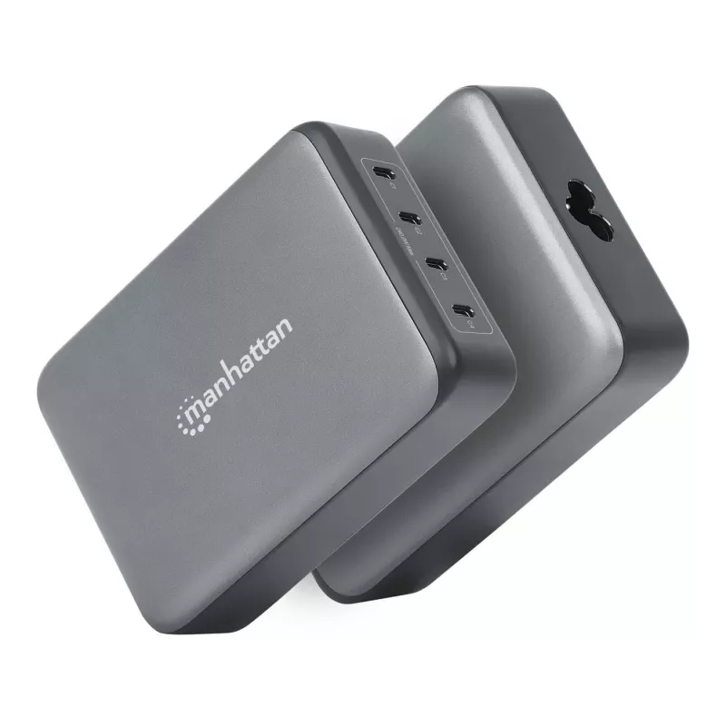 Manhattan 102667 stazione di ricarica GaN USB Power Delivery a 4 porte, 240 W