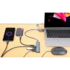 Dock/hub combo USB-C e USB-A Manhattan 4 porte 5 Gbps alluminio