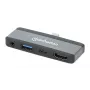Dock da viaggio USB-C Manhattan 190404 4 porte HDMI USB-A USB-C 3,5 mm