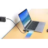 Dock da viaggio USB-C Manhattan 190404 4 porte HDMI USB-A USB-C 3,5 mm