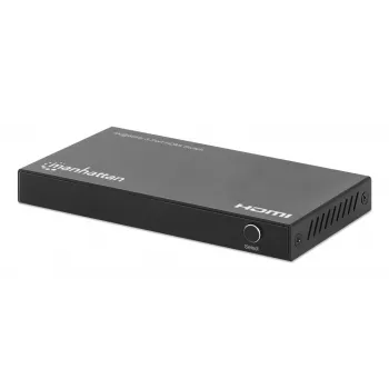 Switch HDMI 3x1 MANHATTAN 18G automatico manuale telecomando IR nero
