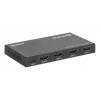 Switch HDMI 3x1 MANHATTAN 18G automatico manuale telecomando IR nero