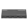 Switch HDMI 3x1 MANHATTAN 18G automatico manuale telecomando IR nero
