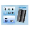 Switch HDMI 3x1 MANHATTAN 18G automatico manuale telecomando IR nero