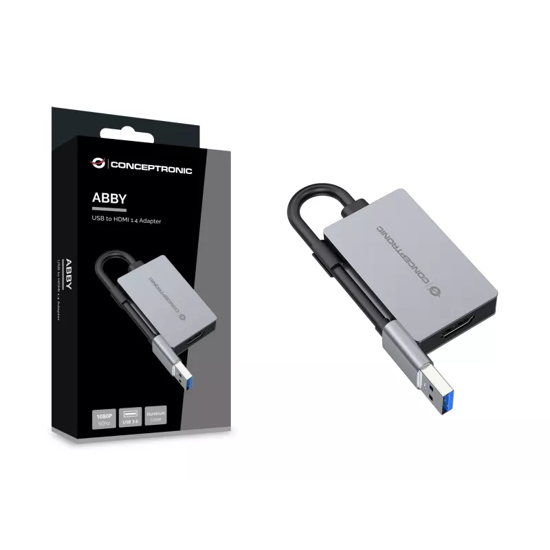 Adattatore USB a HDMI 1.4 Conceptronic ABBY22G, 1080P 60 Hz
