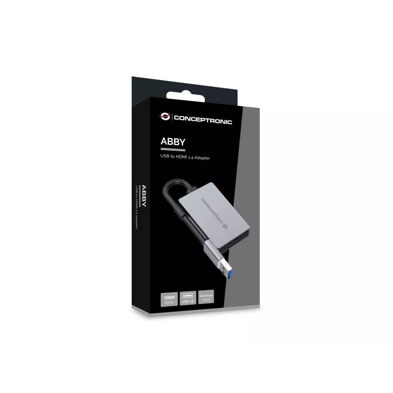 Adattatore USB a HDMI 1.4 Conceptronic ABBY22G, 1080P 60 Hz