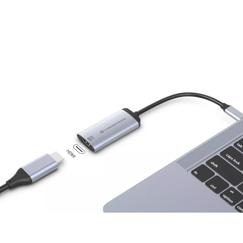 Adattatore USB-C a HDMI 2.1 Conceptronic ABBY23G, 8K60Hz
