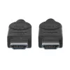Cavo HDMI maschio su maschio Manhattan HDMM1M 1m nero