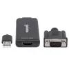 Convertitore VGA e USB-A a HDMI Manhattan 152426