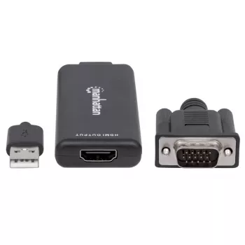 Convertitore VGA e USB-A a HDMI Manhattan 152426