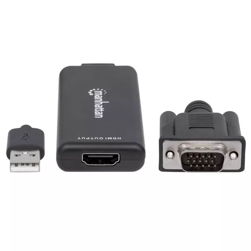 Convertitore VGA e USB-A a HDMI Manhattan 152426