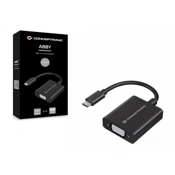 Adattatore USB-C a VGA Conceptronic ABBY05B