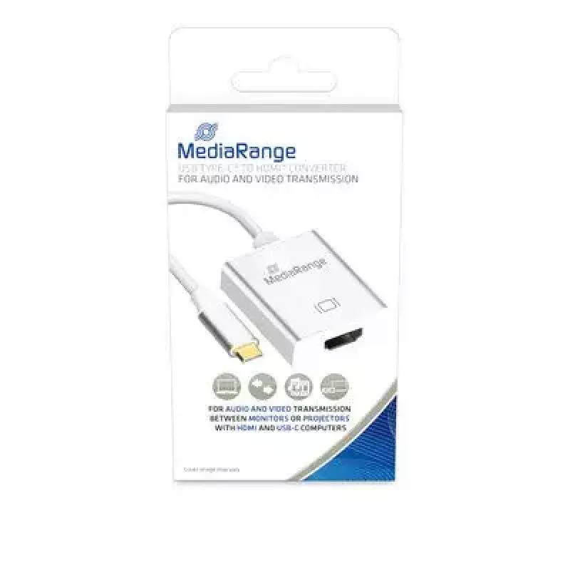 Adattatore grafico USB MediaRange MRCS194 4096 x 3112 pixel argento