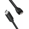 Cavo USB LogiLink CU0196 USB 2.0 0,5 m USB-C Micro-USB B nero