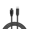 Cavo USB LogiLink CU0196 USB 2.0 0,5 m USB-C Micro-USB B nero