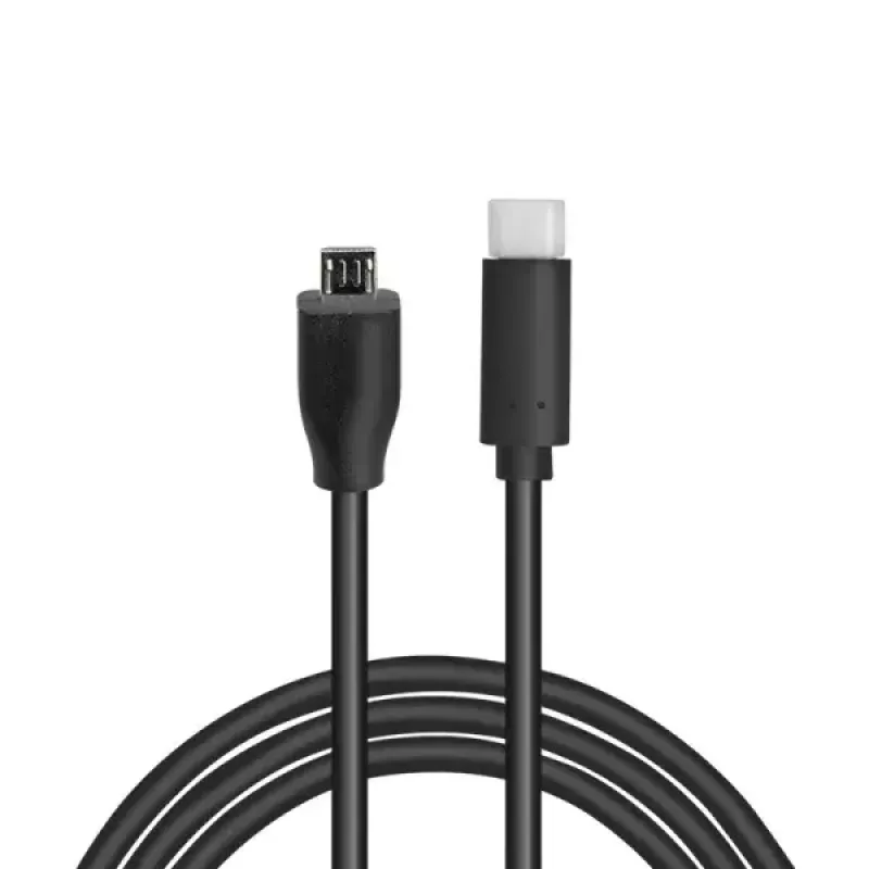 Cavo USB LogiLink CU0196 USB 2.0 0,5 m USB-C Micro-USB B nero