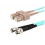 Microconnect FIB122002 cavo InfiniBand/in fibra ottica 2 m ST SC blu