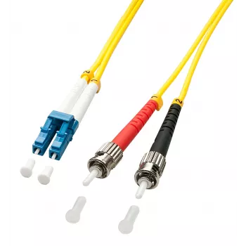 Lindy cavo InfiniBand/in fibra ottica 3 m LC/ST giallo