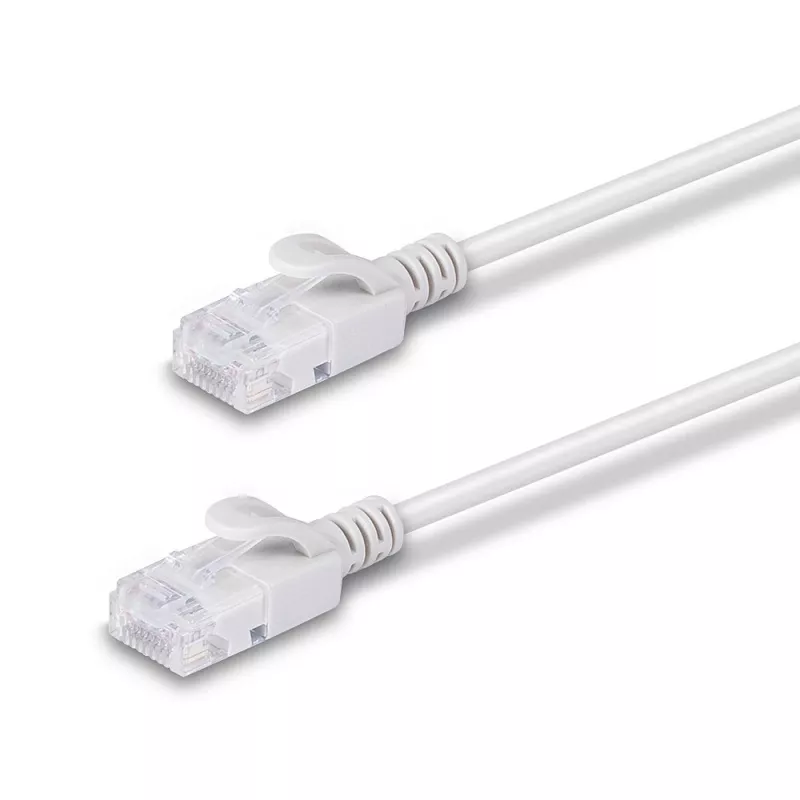 Cavo di rete Lindy 0,5 m Cat.6A U/UTP ultra sottile, grigio
