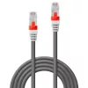 Cavo di rete Lindy 3 m Cat.6A S/FTP LSZH RJ-45 grigio