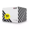 Lindy 48406 cavo patch Cat5e U/UTP, 1 m, grigio, confezione da 50